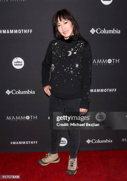 Vanessa Goodwin arrives at Inaugural Mammoth Film Festival - Day 4 on February 11, 2018 in Mammoth Lakes, California.