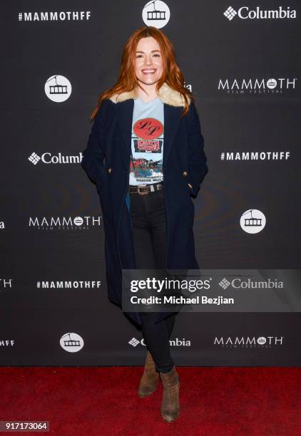 Blair Bomar arrives at Inaugural Mammoth Film Festival - Day 4 on February 11, 2018 in Mammoth Lakes, California.