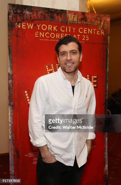 Tam Mutu attends the final performance after party for the New York City Center Encores! at 25 production of "Hey, Look Me Over!" on February 11,...