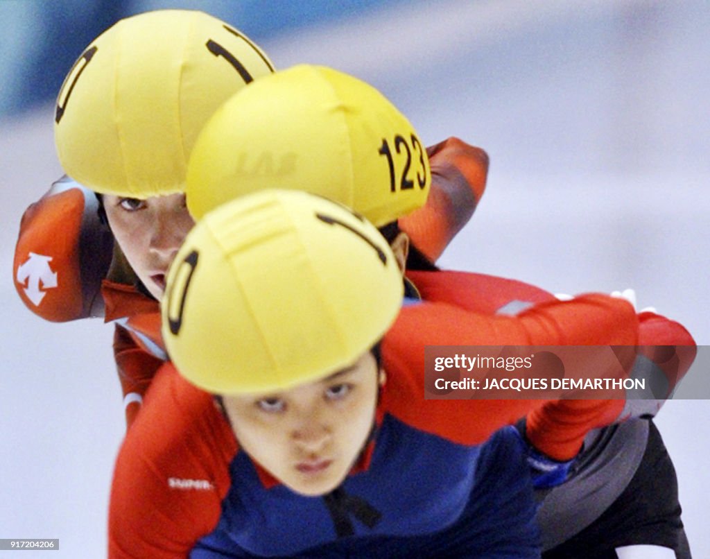 OLY2002-SHORT-TRACK-WOMEN-1000M