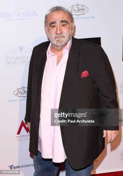 Actor Ken Davitian attends the trophy celebration benefiting the Make-A-Wish Foundation on February 11, 2018 in Los Angeles, California.