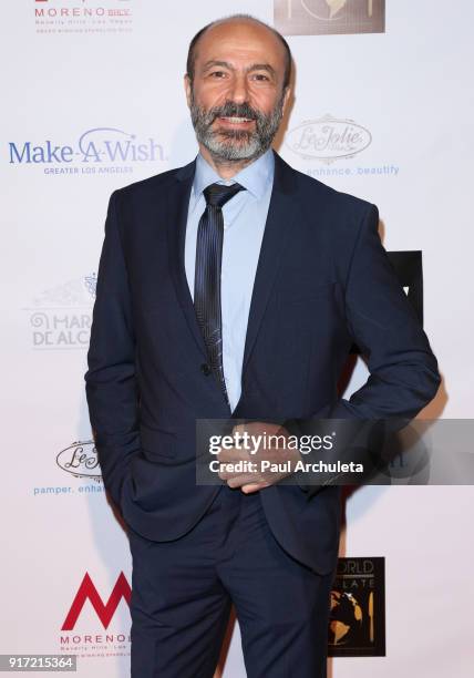 Actor Jay Abdo attends the trophy celebration benefiting the Make-A-Wish Foundation on February 11, 2018 in Los Angeles, California.