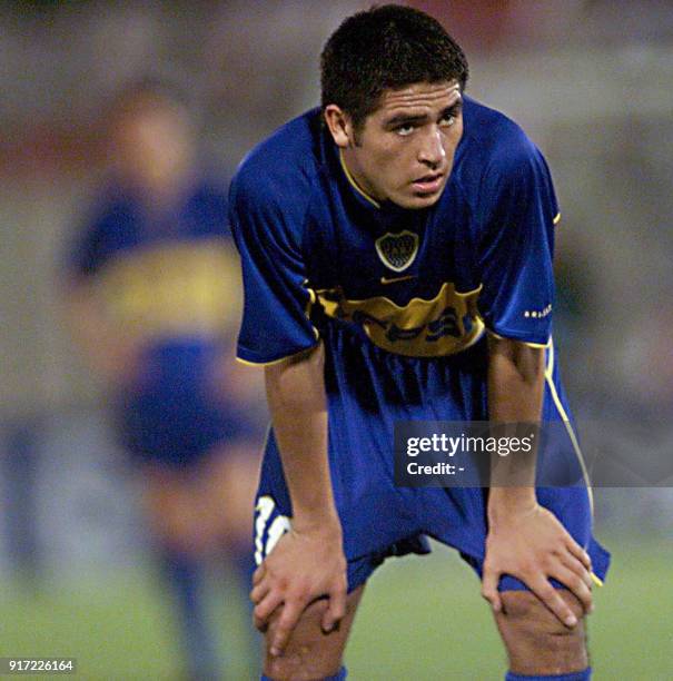 File photo taken 16 May, 2002 in Asuncion, Paraguay of the Argentinian Juan Roman Riquelme, of the Boca Juniors. On 19 May 2002, Riquelme announced...