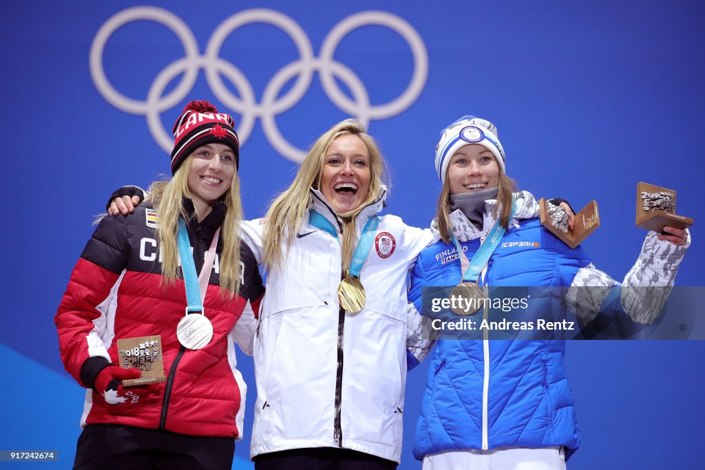 Medal Ceremony - Winter Olympics Day 3