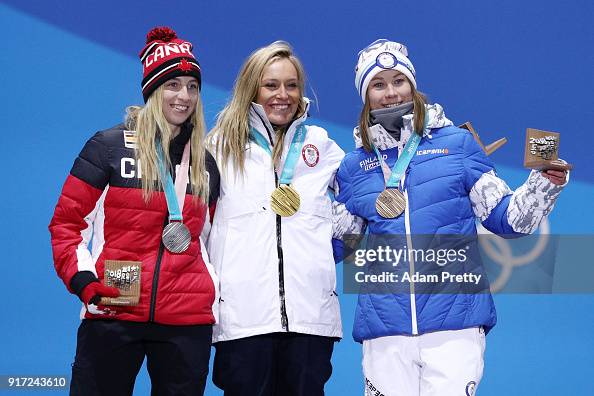 Medal Ceremony - Winter Olympics Day 3 Medal Ceremony - Winter Olympics Day 3