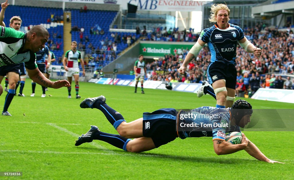 Cardiff Blues v Harlequins - Heineken Cup