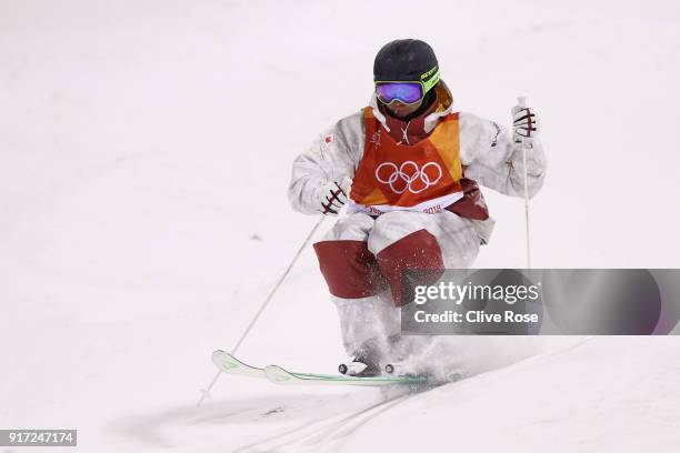 Marc-Antoine Gagnon of Canada competes in the Freestyle Skiing Men's Moguls Qualification on day three of the PyeongChang 2018 Winter Olympic Games...