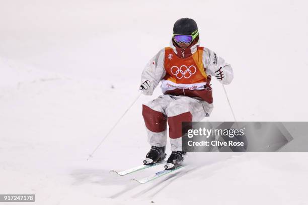 Marc-Antoine Gagnon of Canada competes in the Freestyle Skiing Men's Moguls Qualification on day three of the PyeongChang 2018 Winter Olympic Games...