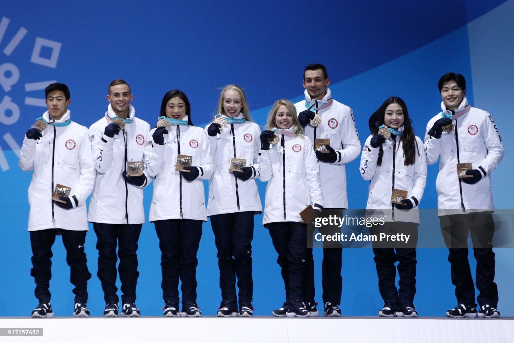 Medal Ceremony - Winter Olympics Day 3