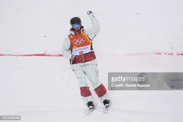 Marc-Antoine Gagnon of Canada competes in the Freestyle Skiing Men's Moguls Qualification on day three of the PyeongChang 2018 Winter Olympic Games...