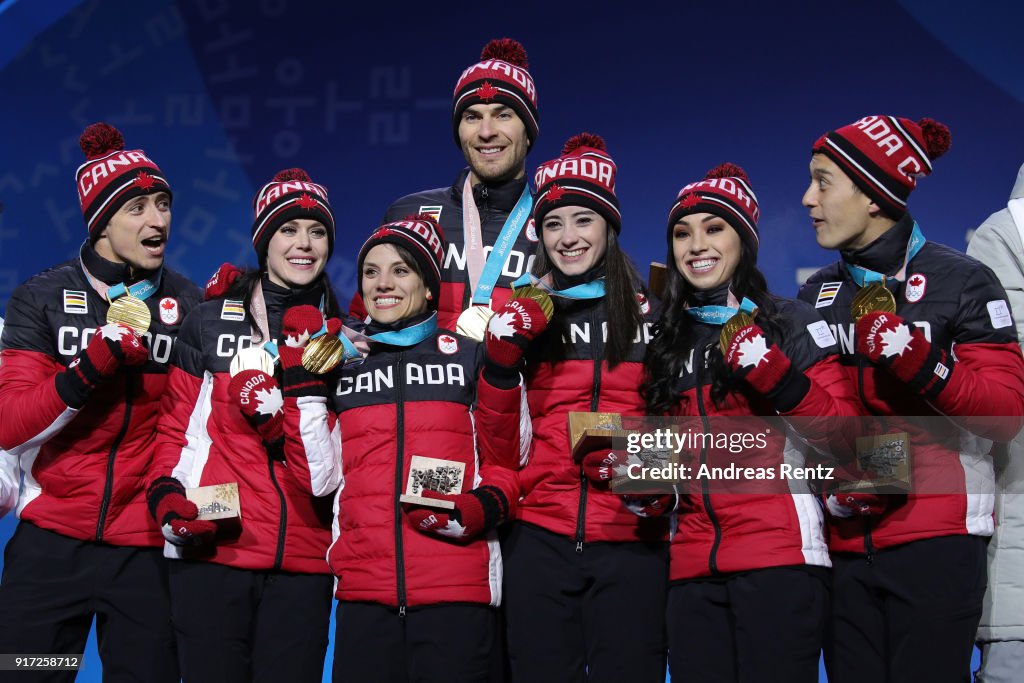 Medal Ceremony - Winter Olympics Day 3