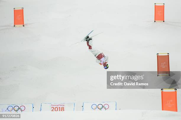 Marc-Antoine Gagnon of Canada competes in the Freestyle Skiing Men's Moguls Qualification on day three of the PyeongChang 2018 Winter Olympic Games...