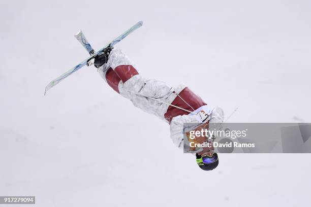 Marc-Antoine Gagnon of Canada competes in the Freestyle Skiing Men's Moguls Final on day three of the PyeongChang 2018 Winter Olympic Games at...