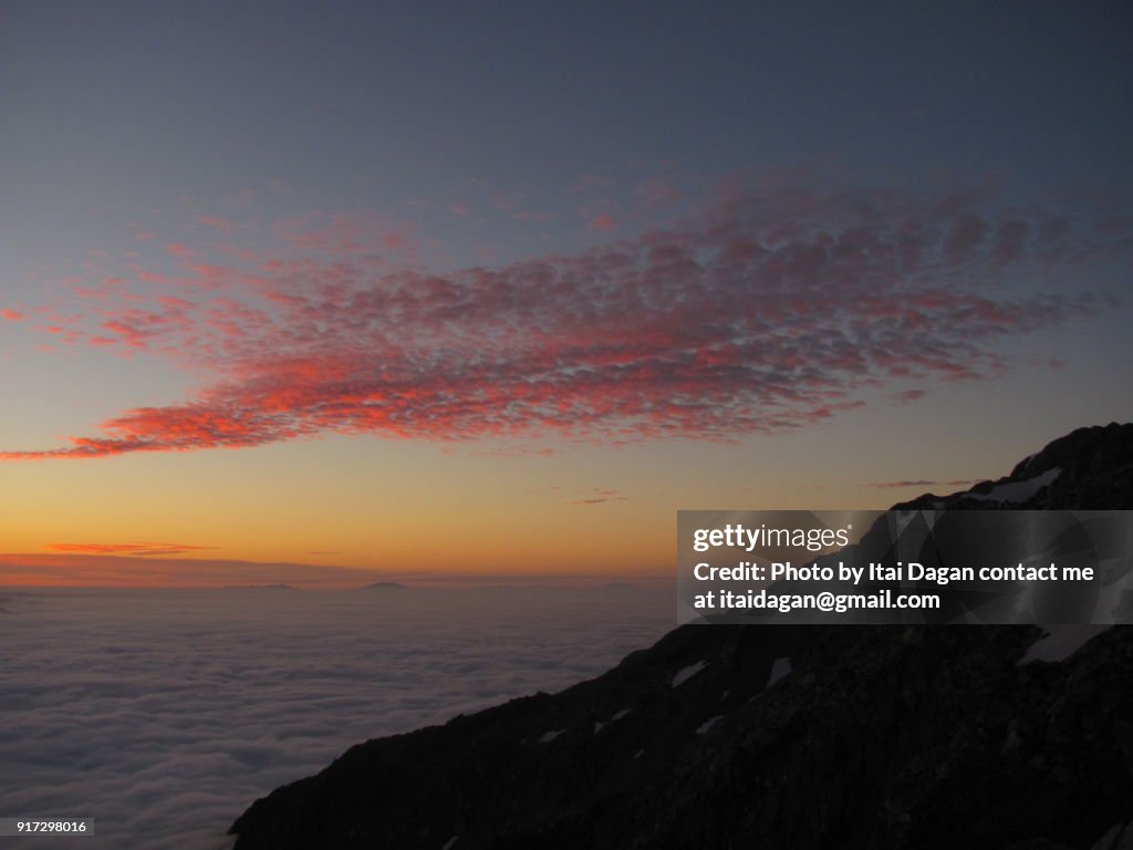 Clouds Above the Mountains