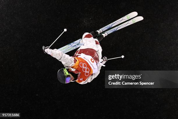 Marc-Antoine Gagnon of Canada competes in the Freestyle Skiing Men's Moguls Final on day three of the PyeongChang 2018 Winter Olympic Games at...