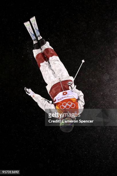 Marc-Antoine Gagnon of Canada competes in the Freestyle Skiing Men's Moguls Final on day three of the PyeongChang 2018 Winter Olympic Games at...