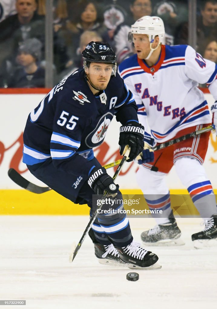 NHL: FEB 11 Rangers at Jets