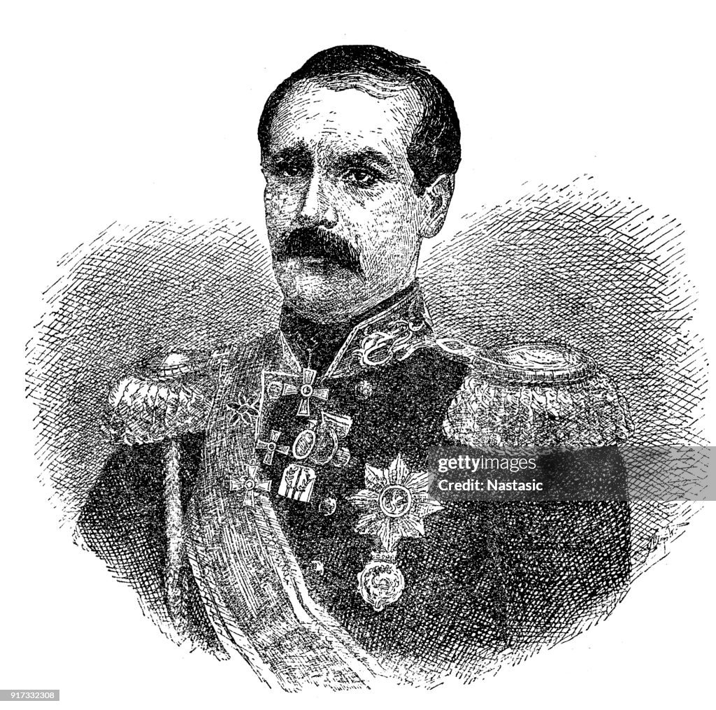 Eduard Ivanovich Totleben or Todleben, 1818-1884, a Baltic German military engineer and Imperial Russian Army general