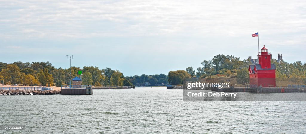 Holland Harbor Lighthouse "Big Red"
