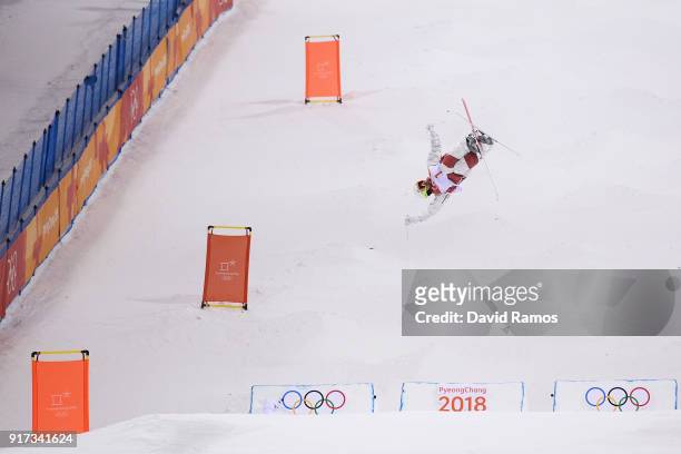 Mikael Kingsbury of Canada competes in the Freestyle Skiing Men's Moguls Final on day three of the PyeongChang 2018 Winter Olympic Games at Phoenix...