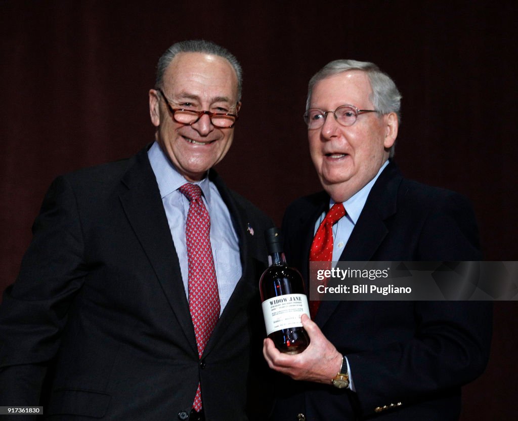 Senate Democratic Leader Chuck Schumer Speaks At The University Of Louisville's McConnell Center