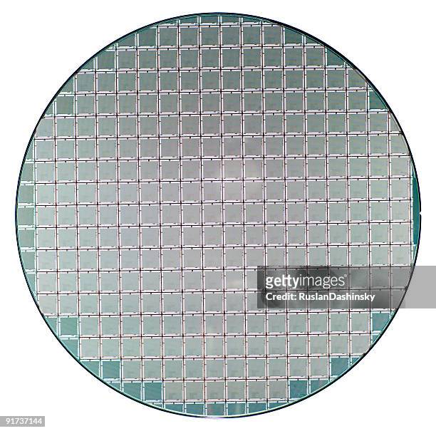 wafer semiconductor technology. - wafer stock pictures, royalty-free photos & images