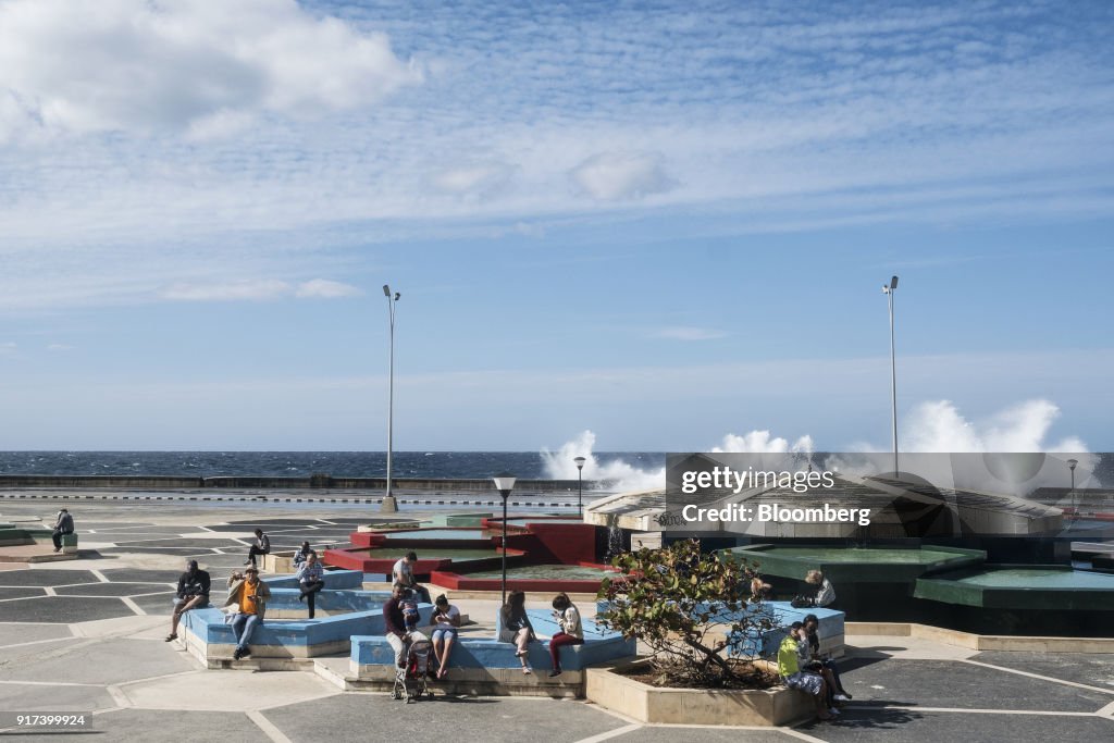 Residents And Tourist Seek WiFi Connection While U.S. Forms Cuba Internet Task Force