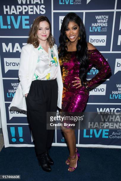Pictured : Amber Tamblyn and Porsha Williams --