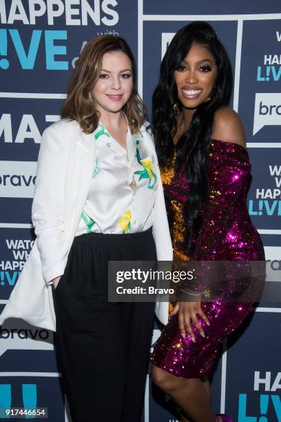 Pictured : Amber Tamblyn and Porsha Williams --