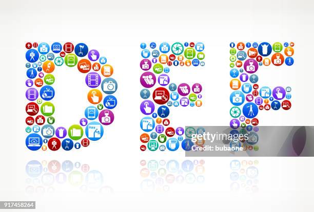 Def Icon Design 52 Def Icons High Res Illustrations - Getty Images