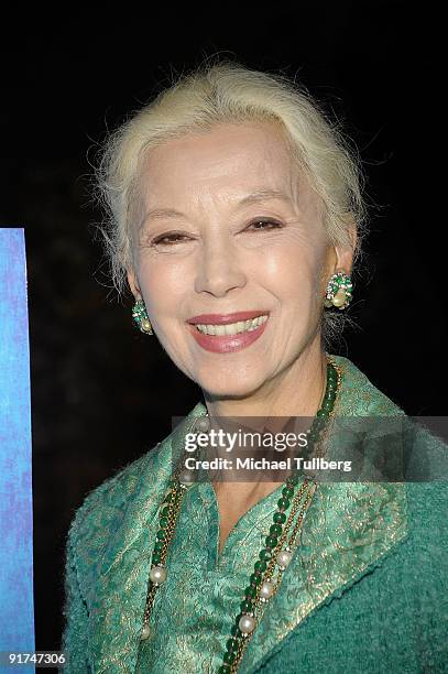 Actress France Nuyen arrives at the 2009 Backlot Film Festival on October 10, 2009 in Culver City, California.