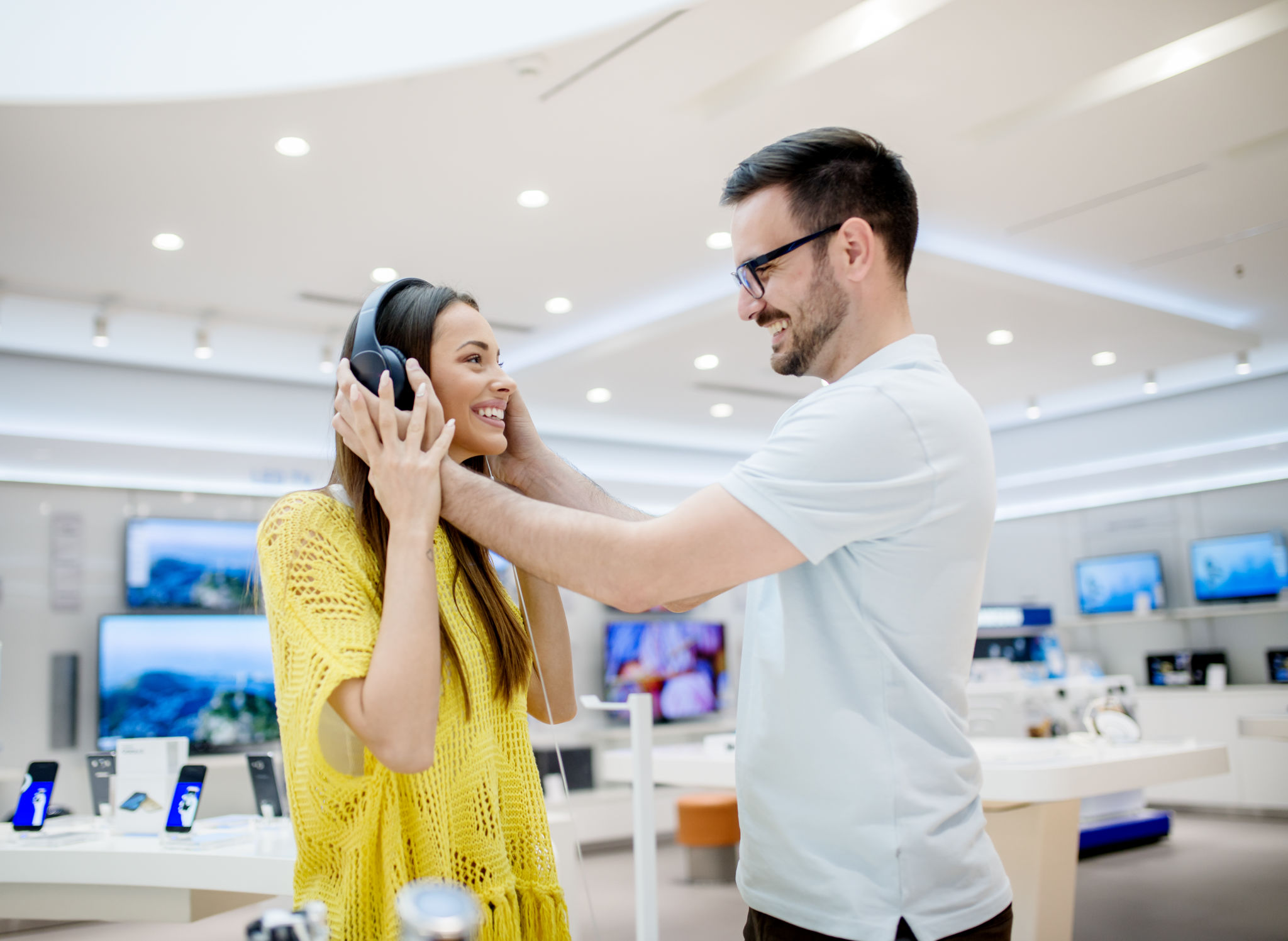 audio equipment store
