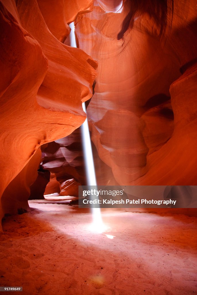 Beam of Light at Antelope Canyon