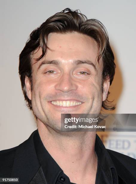 Actor Daniel Goddard arrives at the 2009 World Magic Awards at The Barker Hanger on October 10, 2009 in Santa Monica, California.