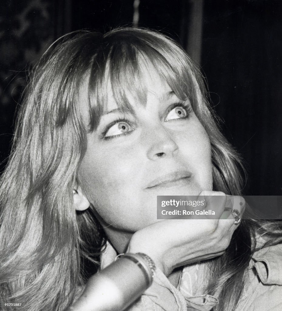 Bo Derek at a Taping of "The Tonight Show with Johnny Carson"