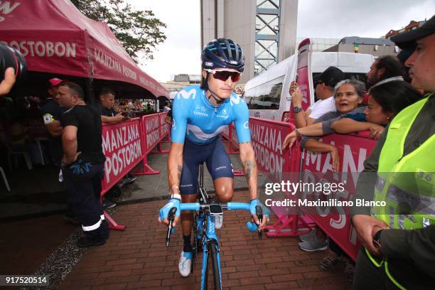 1st Colombia Oro y Paz 2018 / Stage 6 Start / Winner Anacona / Armenia - Manizales-Torre de Chipre 2202m /