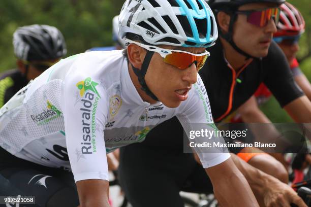 1st Colombia Oro y Paz 2018 / Stage 6 Egan Arley Bernal Gomez White Best Young Rider / Armenia - Manizales-Torre de Chipre 2202m /