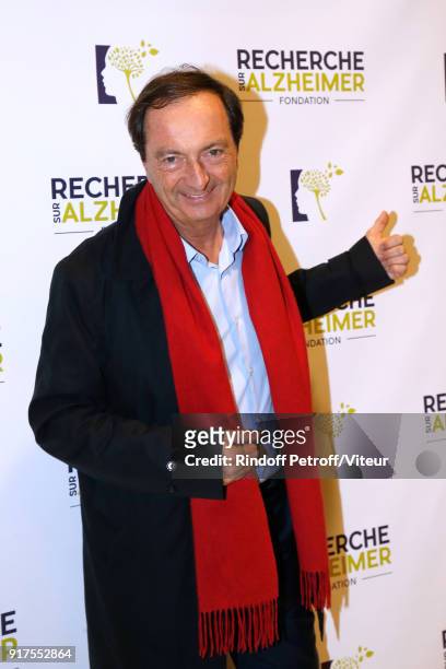 Michel-Edouard Leclerc attends the Charity Gala against Alzheimer's disease at Salle Pleyel on February 12, 2018 in Paris, France.