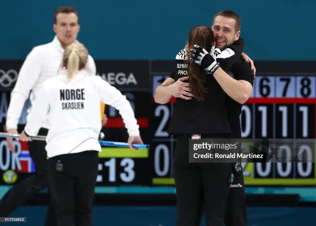 Curling - Winter Olympics Day 4