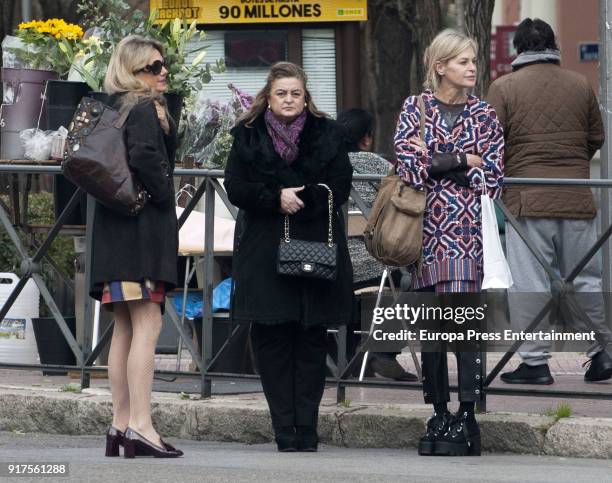 Isabel Sartorius celebrates her 53's birthday with friends on January 20, 2018 in Madrid, Spain.