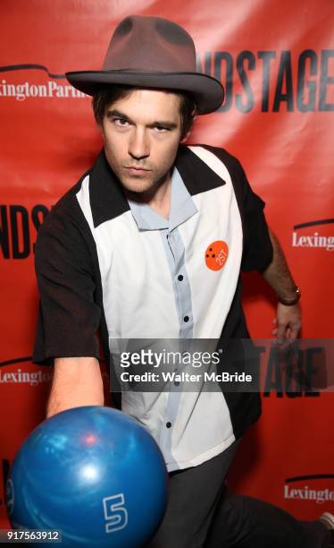 Jason Ralph attends the Second Stage Theatre 2018 Bowling Classic at Lucky Strike on February 12, 2018 in New York City.