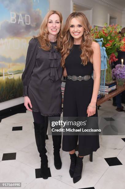 Lisa Purcell and musician Carly Pearce attend the Country Music Hall Of Fame And Museum Reception With Carly Pearce For All For The Hall New York on...