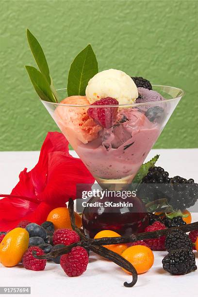 fruit sorbet - tangerine martini stock pictures, royalty-free photos & images