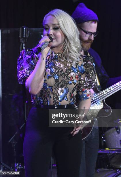 Recording artist RaeLynn performs during CMT Next Women of Country at B.B. King Blues Club & Grill on February 12, 2018 in New York City.