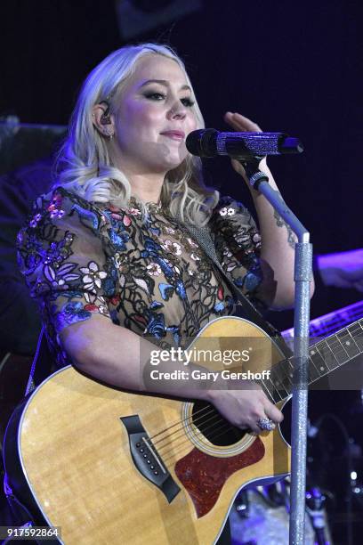 Recording artist RaeLynn performs during CMT Next Women of Country at B.B. King Blues Club & Grill on February 12, 2018 in New York City.