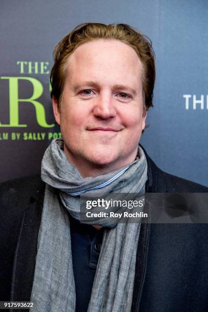 Patch Darragh attends the screening of "The Party" hosted by Roadside Attractions and Great Point Media with The Cinema Society at Metrograph on...