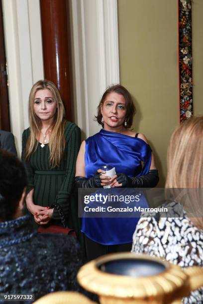 Muna Rihani Al-Nasser during the Susan Gutfreund Hosts UN Women For Peace Association Reception on February 12, 2018 in New York City.