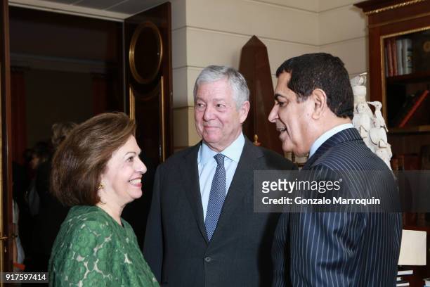 Princess Katherine of Serbia, Prince Alexander of Serbia and Nassir Abdulaziz Al-Nasser during the Susan Gutfreund Hosts UN Women For Peace...
