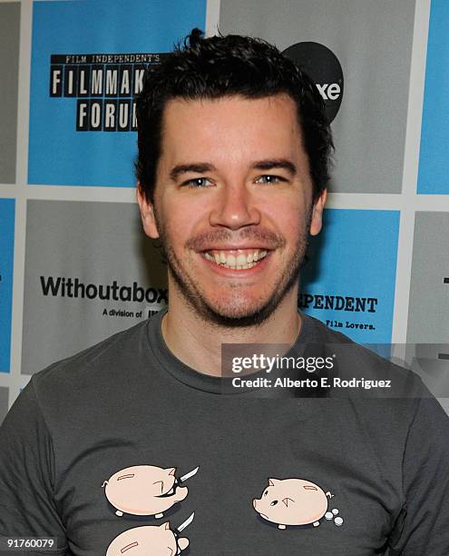 Visual effects supervisor Dave Cole attends day 2 of Film Independent's Filmmaker Forum at the Directors Guild Theatre on October 11, 2009 in West...