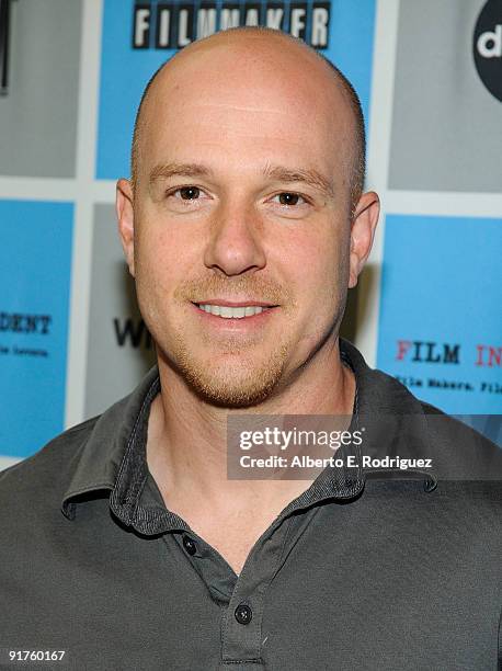 Producer Jason Weiss attends day 2 of Film Independent's Filmmaker Forum at the Directors Guild Theatre on October 11, 2009 in West Hollywood,...